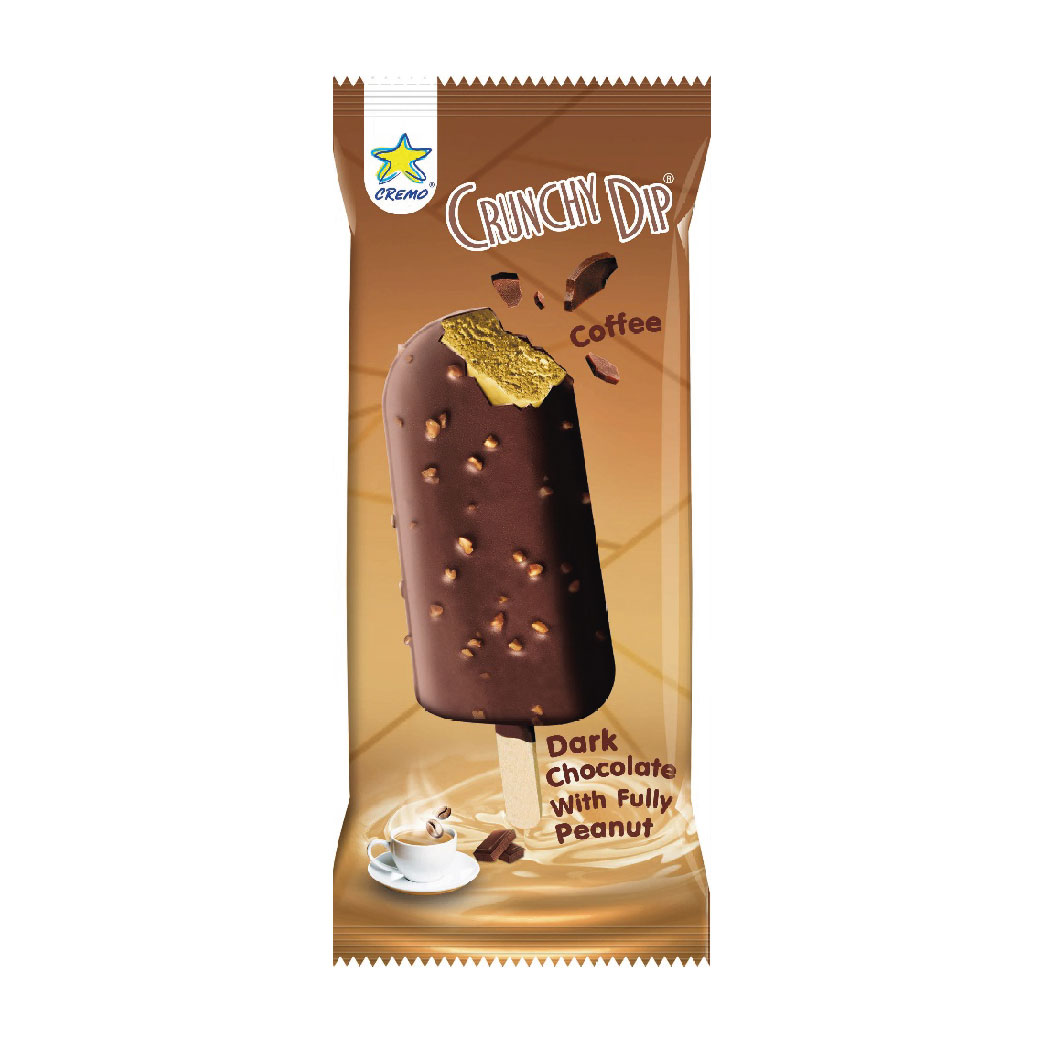 Kem Crunchy Dip vị cà phê